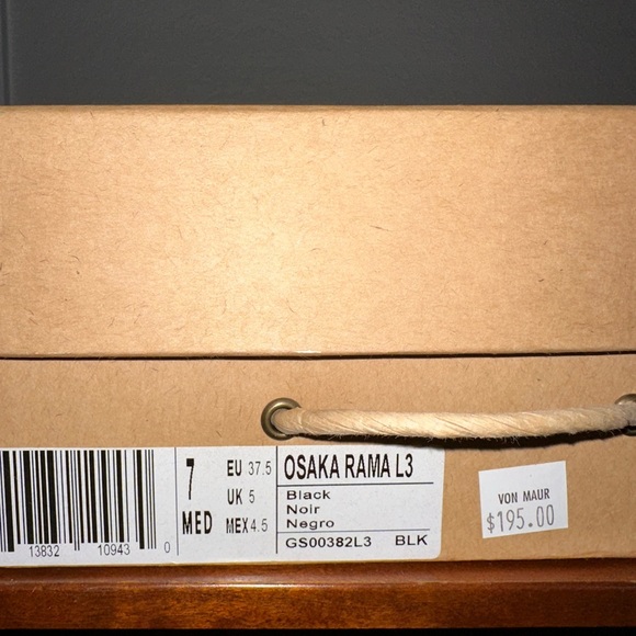 Gentle Souls Black Osaka Rama Leather Heels Size 7 - Picture 3 of 8